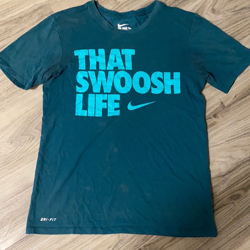 Blue Nike t shirt